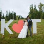 Quirky British Columbia Mountain Wedding