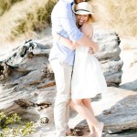 Sunny Beach Engagement at Cape Kiwanda