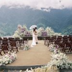Stunning Sapa Jade Hill Wedding Dripping With Flowers