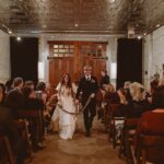 Chicago Firehouse Wedding Full of Bookish Charm, Celestial Details, and Antique Treasures